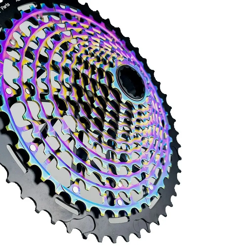 ZRACE ALPHA EX 12S XD Cassette 12 Speed MTB bike freewheel 10-50T/52T-Rainbow,compatible XD freehub, XX1 X01 GX Eagle ZR-XD-EX