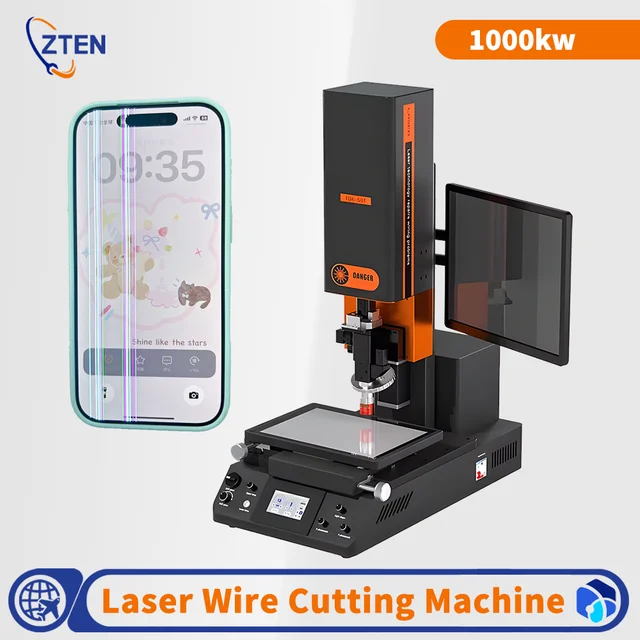 TBK501 Laser Welding Machine for LCD Screen Repair, Restore ITO Conductive Coating, Laser Circuit Repair Equipment 1