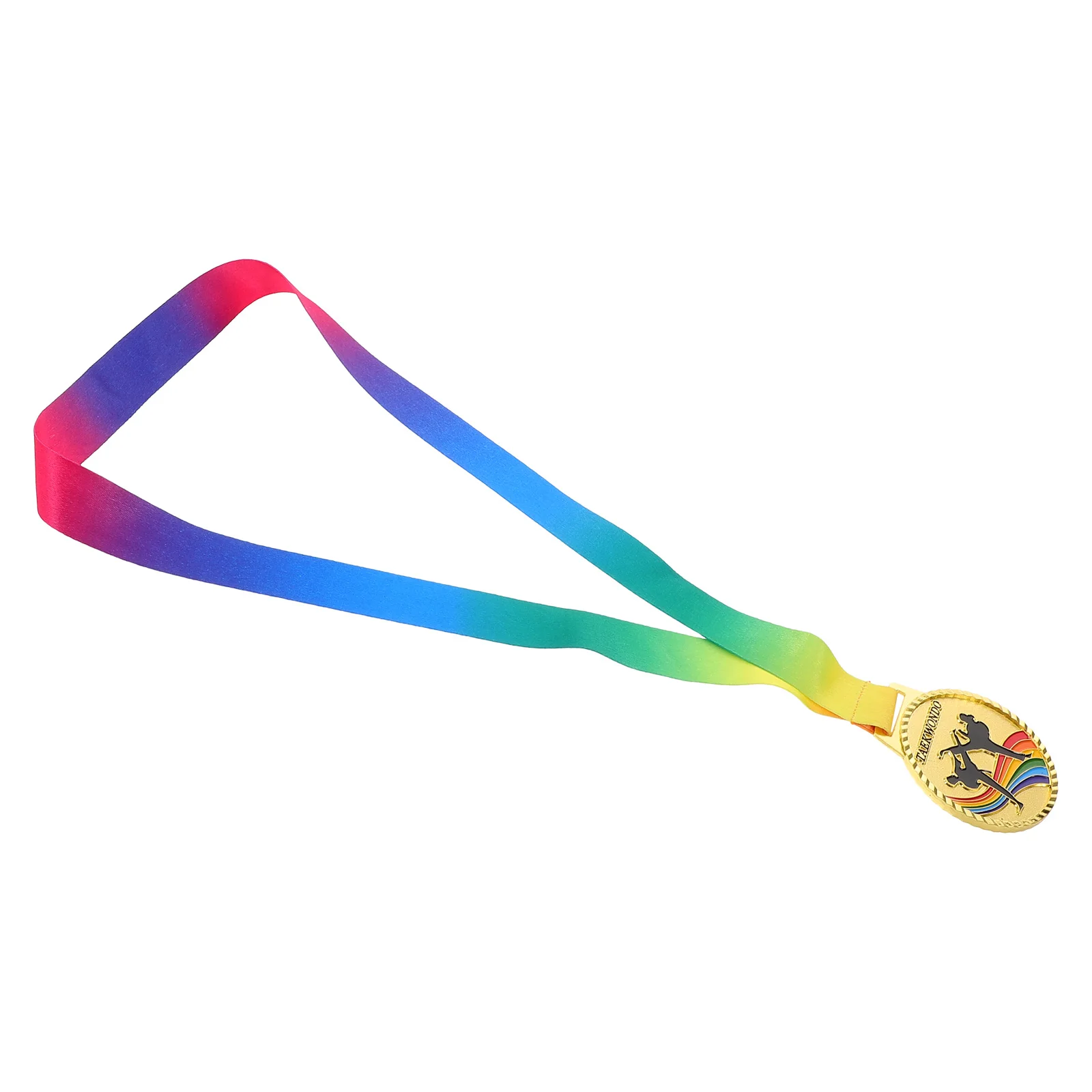 1pc Taekwondo Award Medal Gold Sports Prize Metal Victory Trophy For Competition Champions Zinc Alloy Durable Sports