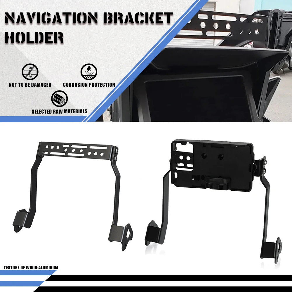 

Front Navigation Bracket GPS Mobile Phone Charging For Honda Africa Twin CRF1100L Adventure Sport 2020-2024 2023 CRF 1100 L ADV