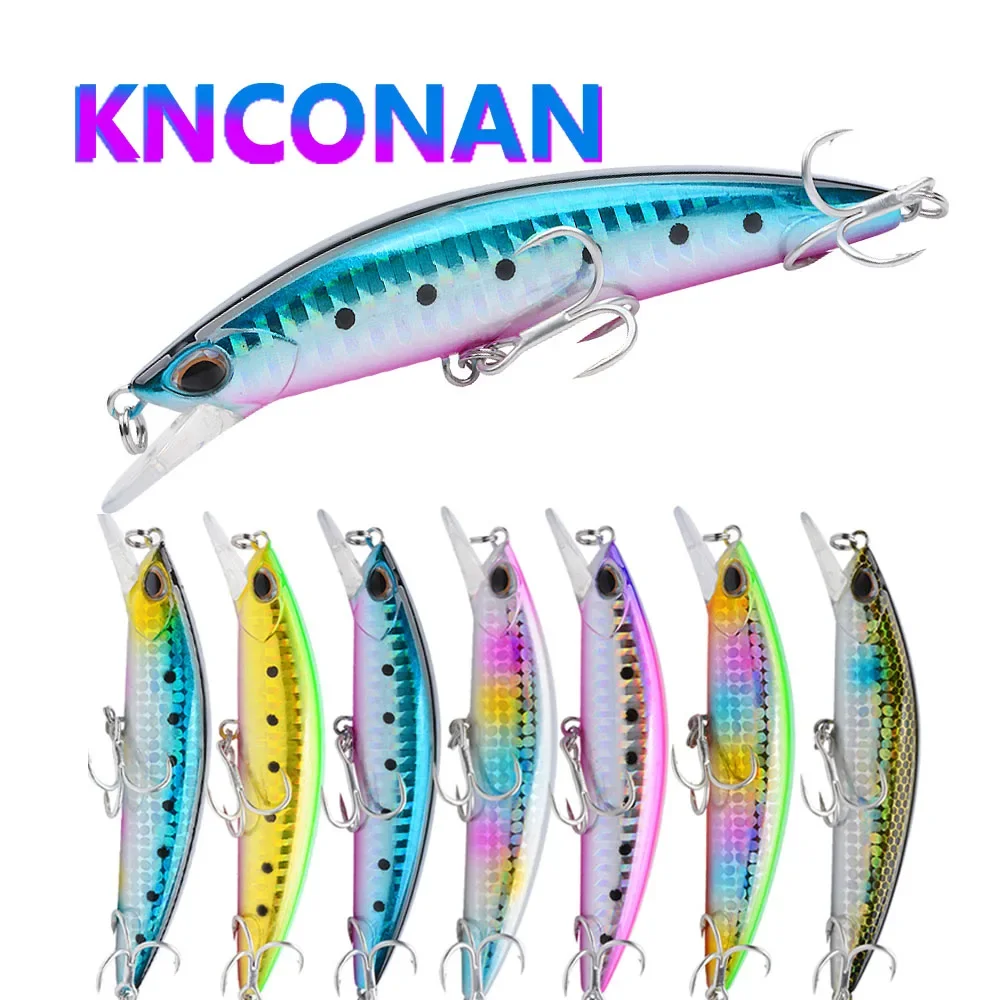 

102mm 30g Heavy Sinking Minnow Fishing Lures Seabass Trout Artificial Hard Baits Long Casting Pesca Wobbler Swimbait Equipment