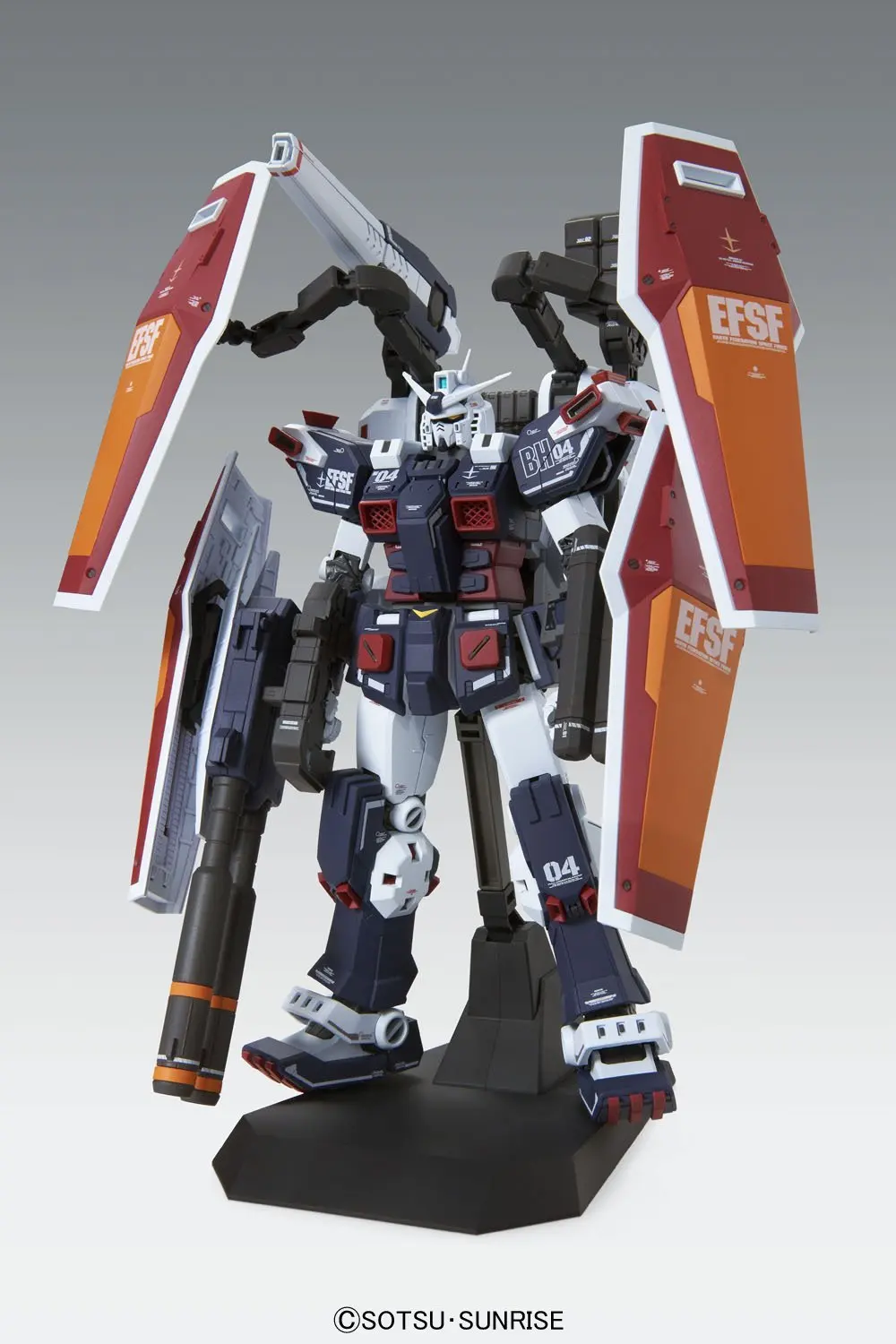 BANDAI Full Armor Gundam (Thunderbolt Ver.) MG 1/100 FA-78 Edition Standard Model Kit Assembly Strike Freedom Unicorn Original