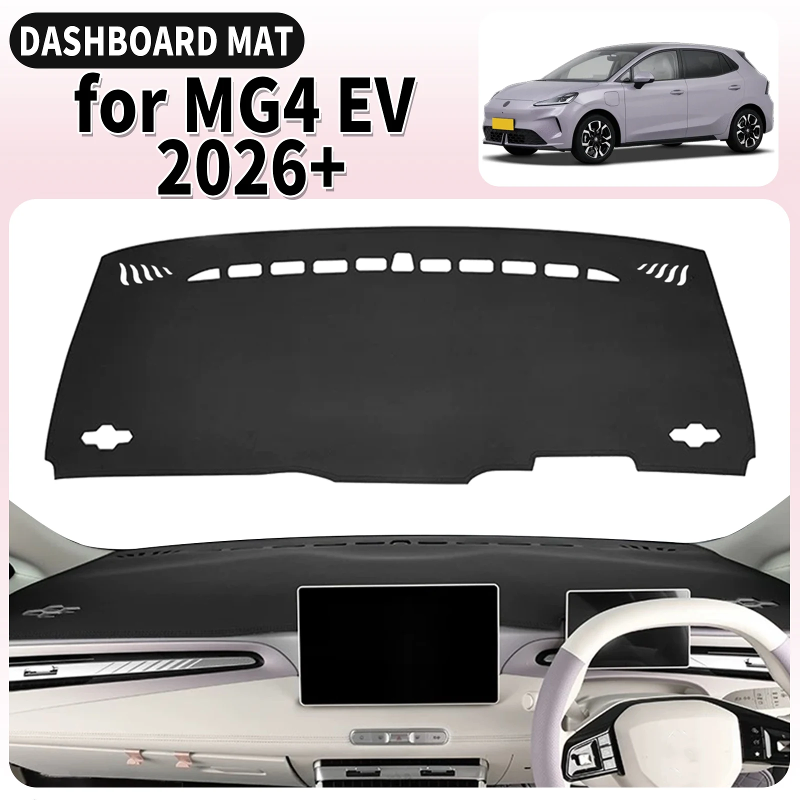 

fit for MG4 MG 4 EV 2026 2027 Car Dashmat Dashboard Cover Pad Accessories DashMat Sunshade Protective Carpet