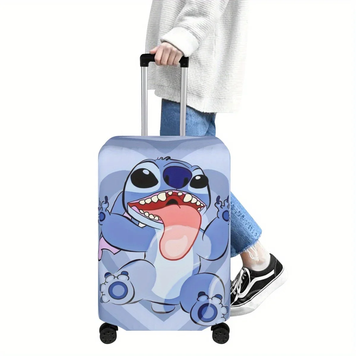 

Милый чемодан с рисунком Стивен и мультяшный дизайн, чехол для дорожной сумки, чемодан для путешествий, утолщенный, устойчивый к царапинам