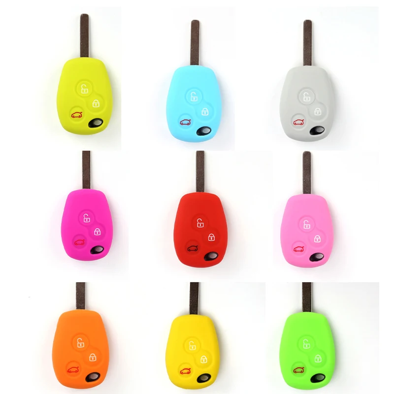 Car Key Holder For Smart 453 Fortwo Forfour Silicone Key Case Car Key Protective Cover Interior Decoration Accessories