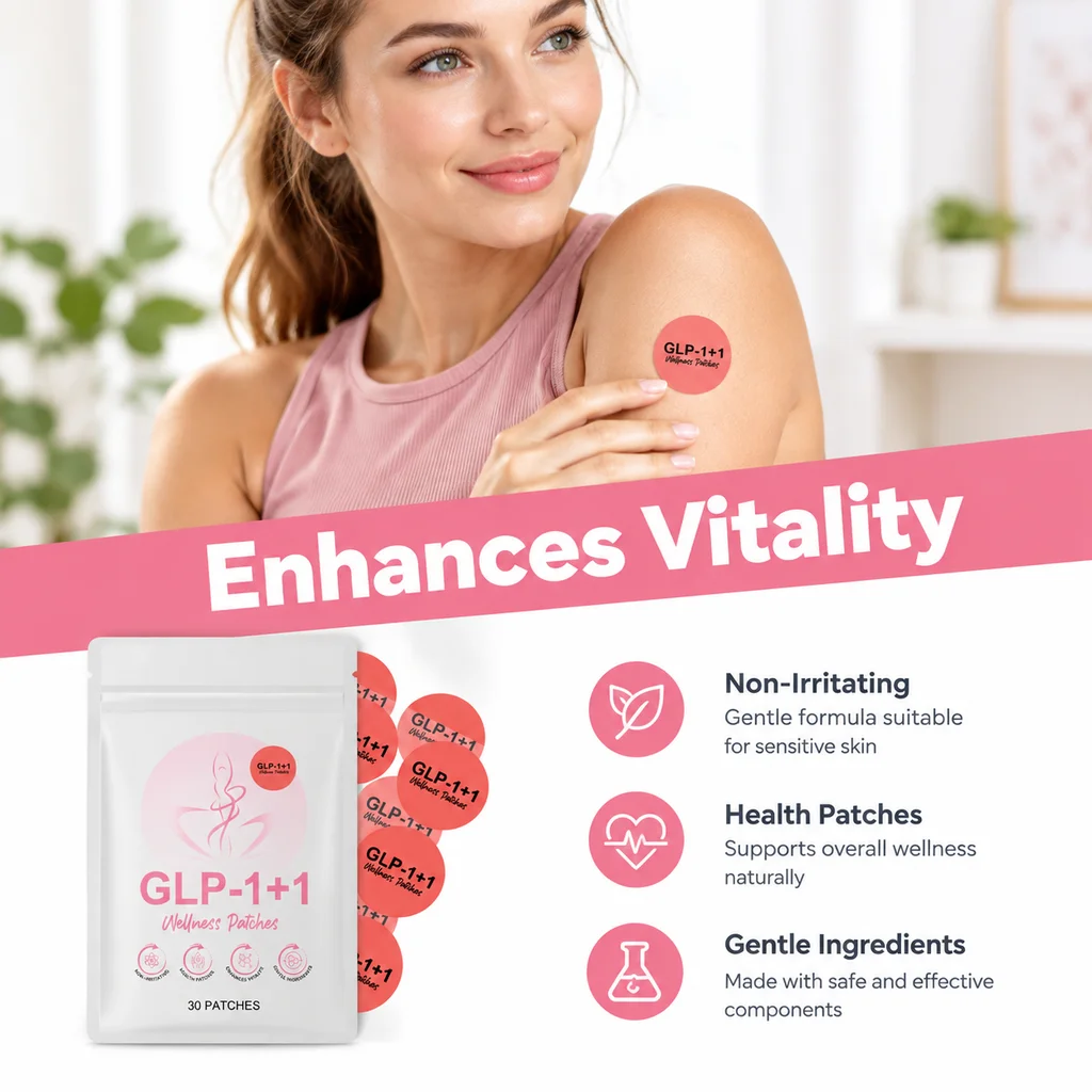 Weight Loss Patch Slimming Fat Burn Enhance Energy Metabolism Support Improve Stomach Body Wellness Convenient Daily Care Patch view 4