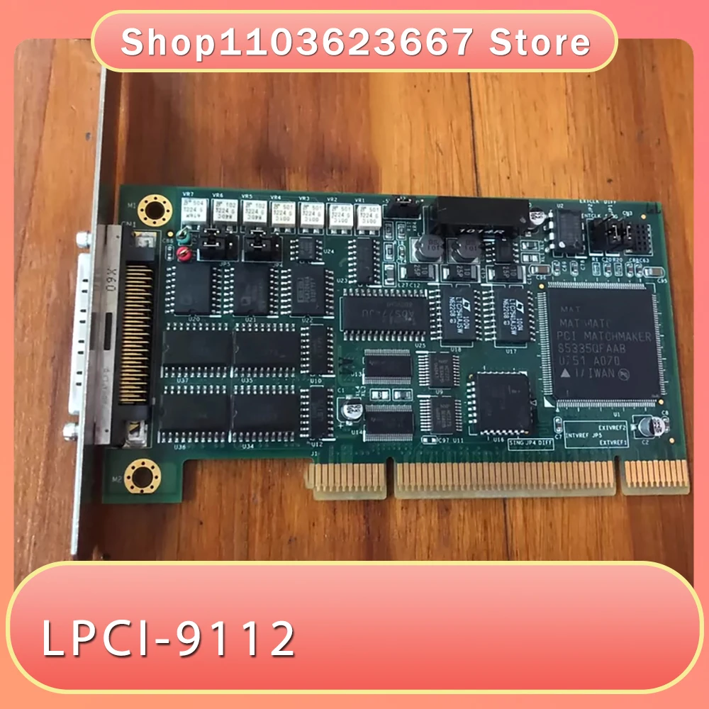 For Advantech Acquisition Card Model LPCI-9112