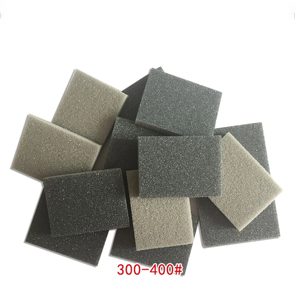 30*40มม.เปียกและแห้งกระดาษทรายฟองน้ำ Abrasives Hook & Loop 300-3000กรวดไม้เฟอร์นิเจอร์ภาพวาดบดและขัด