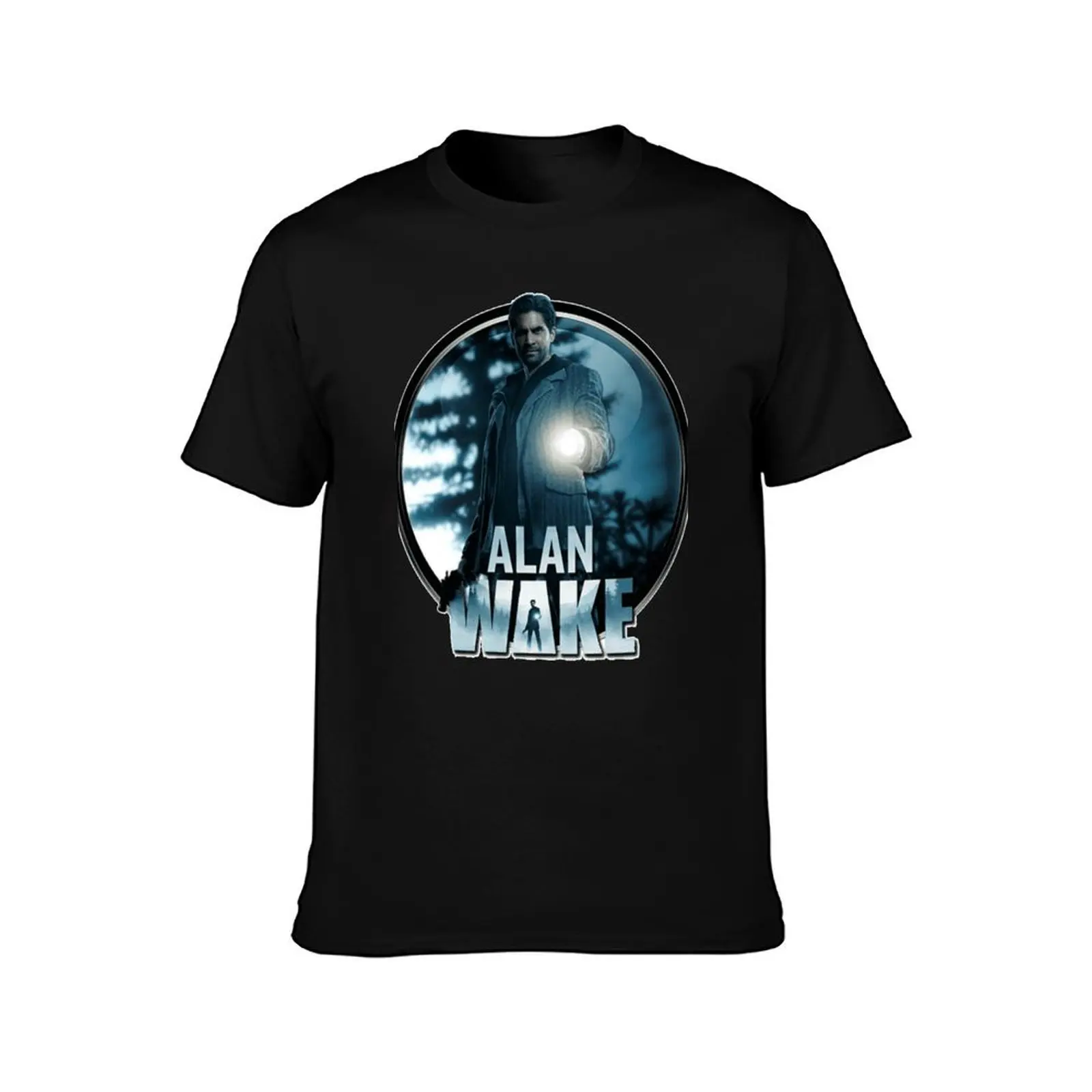 Bright Falls Alan Wake T-Shirt Urban Casual Loose Fit Tee T-Shirt