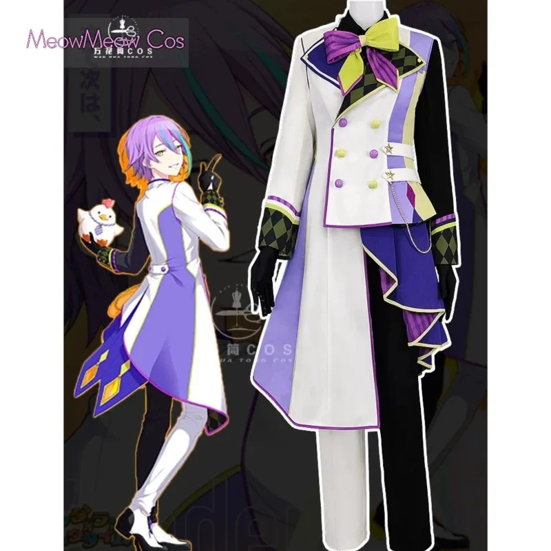 Tenma tsukasa cosplay traje peruca jogo projeto sekai kamishiro rui otori emu cosplay fnacy país das maravilhas showtime terno vestido novo