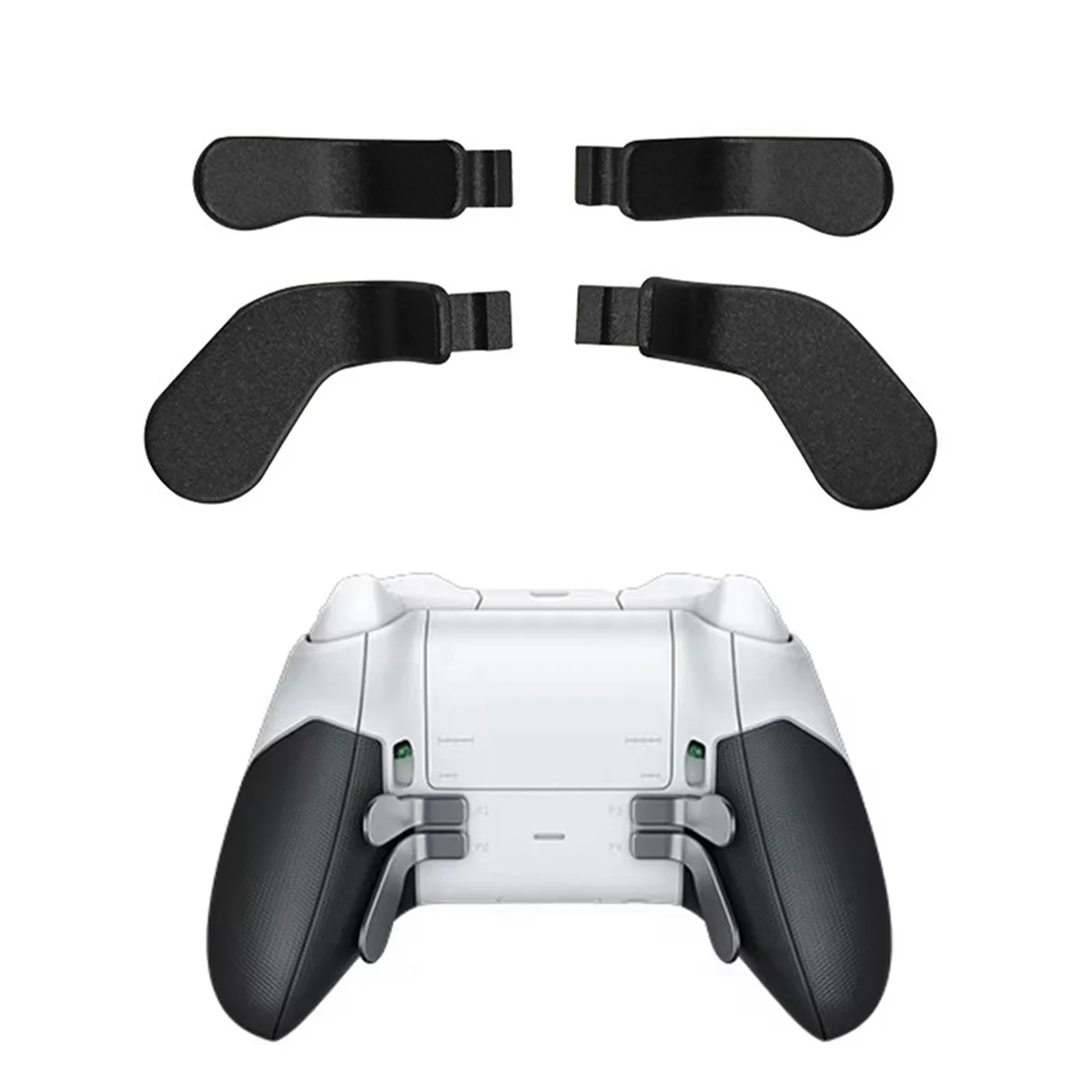 مجموعة مجداف وحدة التحكم اللاسلكية المجاذيف المعدنية المطلية بالكهرباء 4 في 1 وحدة تحكم لاسلكية