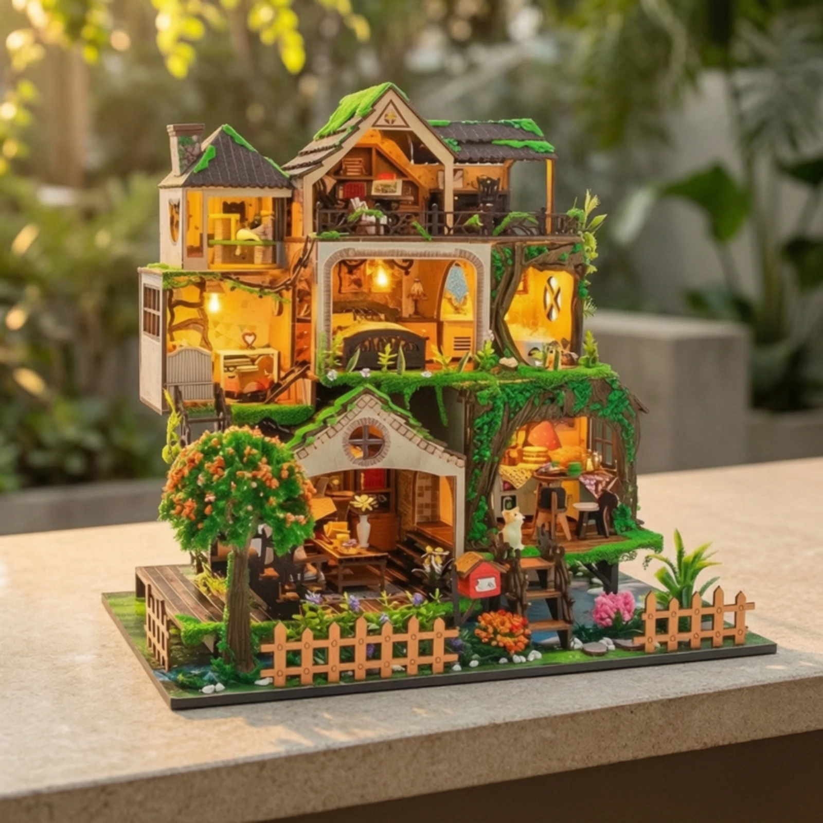 DIY Miniature Dollhouse Kit De - огляд і ціна Model Kit Levels