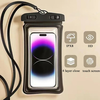 Waterproof Phone Case Swimming WaterProof Bag Universal Underwater Protector Pouch Cover For iPhone Samsung below 6.7\