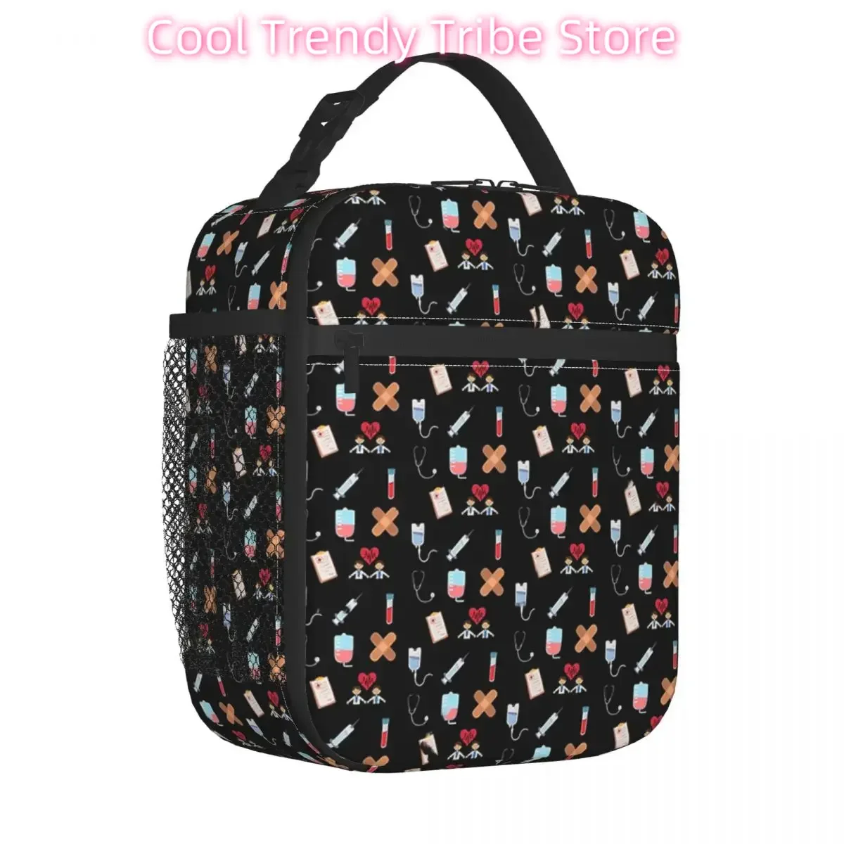 

Medical Themed For Doctor Insulated Lunch Bags Leakproof Reusable Thermal Bag Tote Lunch Box Office Picnic Bento Pouch