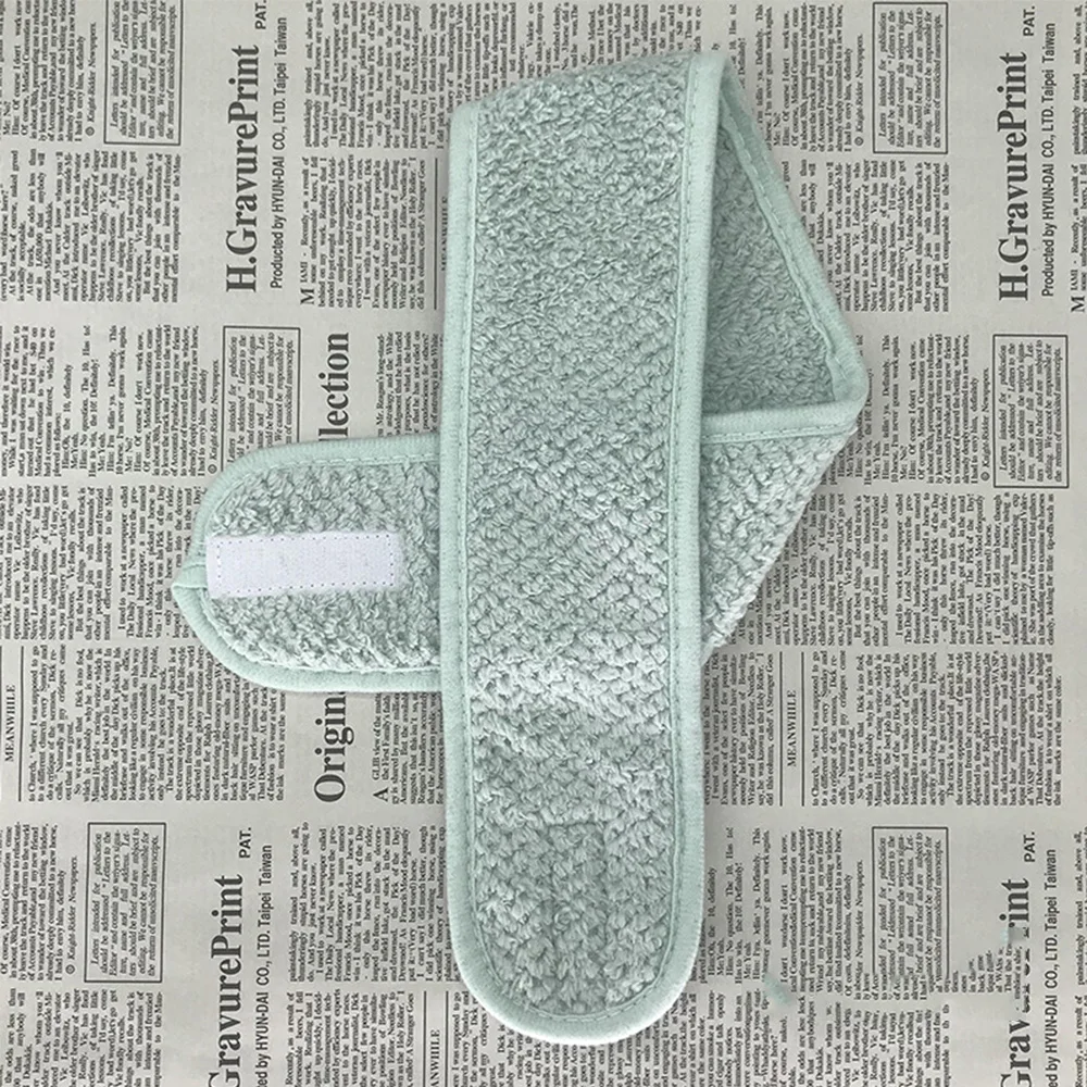 

Модная женская косметика для ванны, регулируемая повязка на голову из кораллового флиса для лица, повязка для мытья лица, тюрбан, тиара