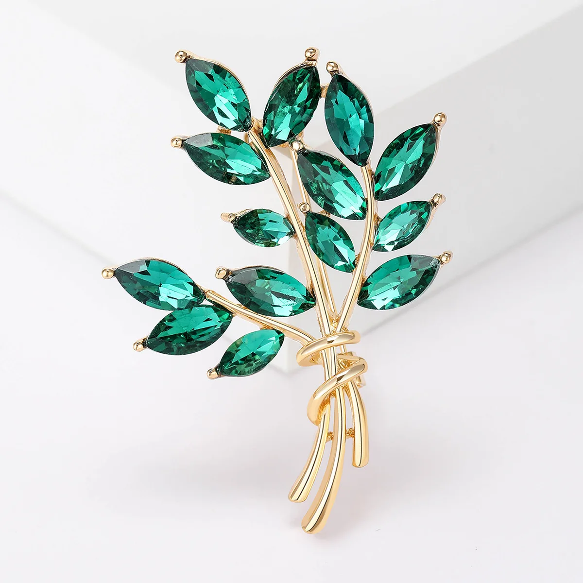 2026 New Hot Selling Creative Crystal Wheat Ear Brooch view 5