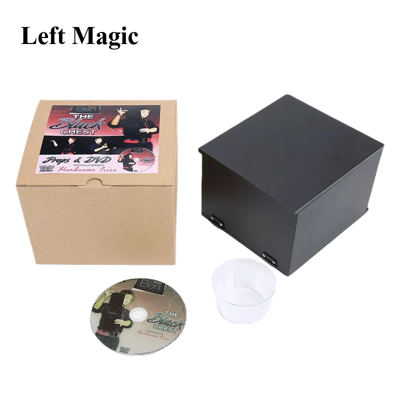 

The Black Chest by Handsome Criss and Taiwan Ben Magic Tricks Stage Magic Props Gimmick Illusions Magic Show Professional Magic