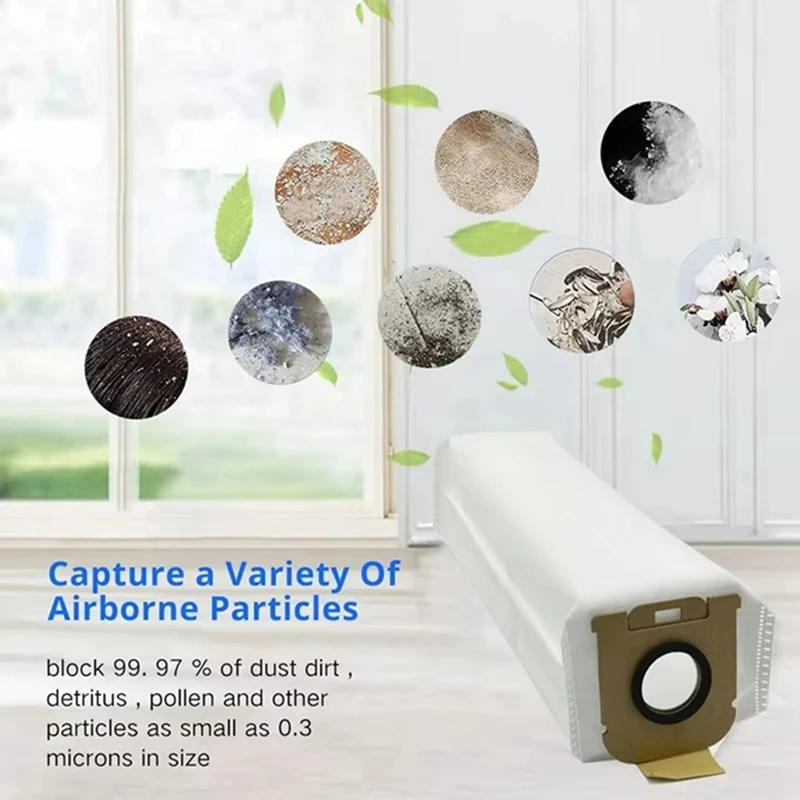 A86I-For Dreame Z10 Station / H30 Combo Station Robot Vacuum Cleaner Dust Bag Accessories Replacement Spare Parts