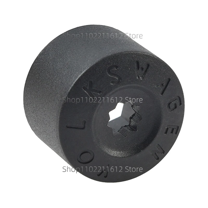 Capuchon de couvercle de 2,2 d\'écrou LDPNut de roue de voiture, décorations pour VW Volkswagen, contrastant, rocco, Touran, Tiguan, Jetta, Golf MK7,