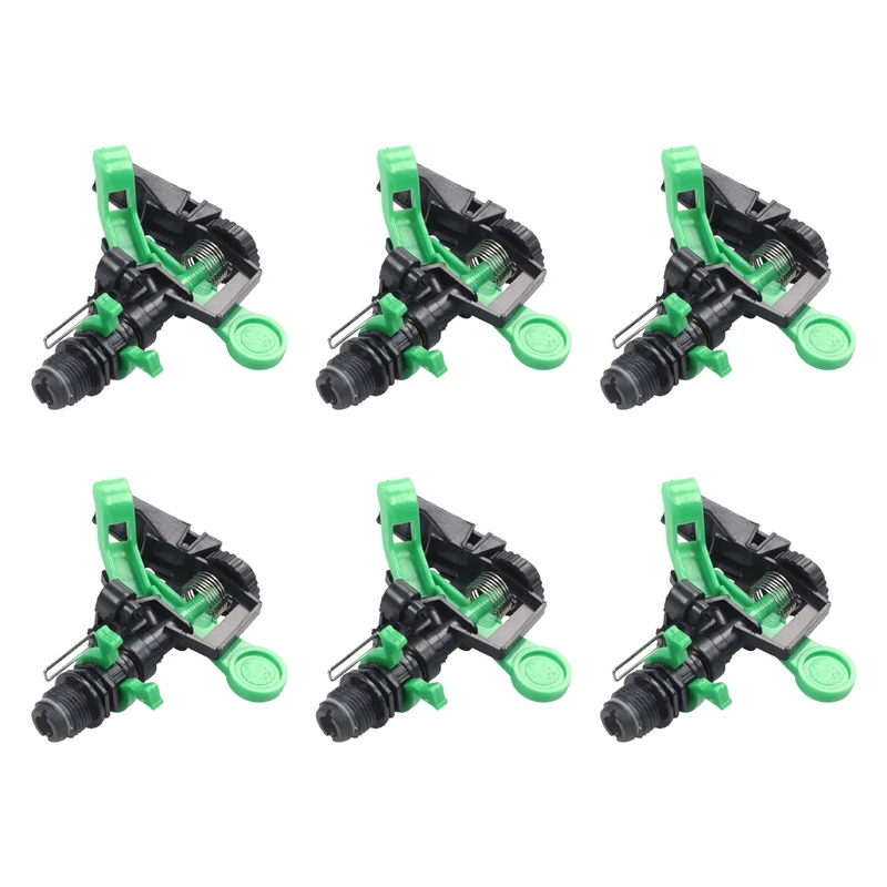 

6X Garden Lawn Irrigation Tools Durable Garden Sprinklers Rotating Spray Nozzle Plant Watering Drippers Sprinkler