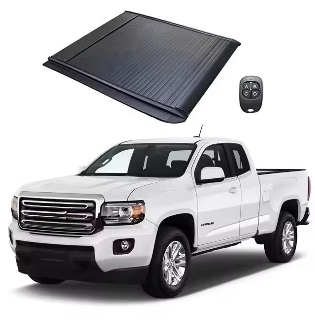 Aluminum Hard Retractable Pickup Truck Bed Cover Roller Lid Tonneau Cover For GMC Sierra 1500 2500 3500hd