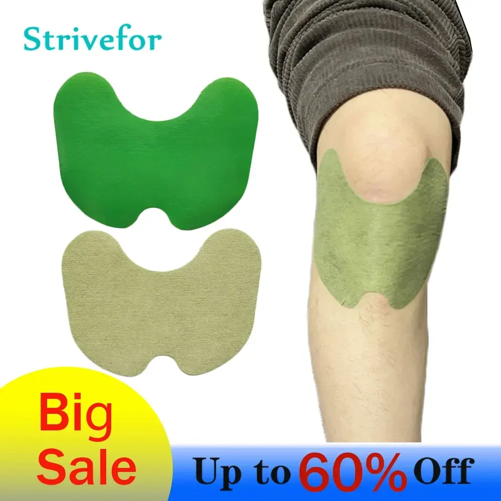 8-32pcs Wormwood Knee Plaster Muscle Joint Aches Pain Relief Patch Rheumatoid Arthritis Analgesic Sticker Herbal Extract BT0078