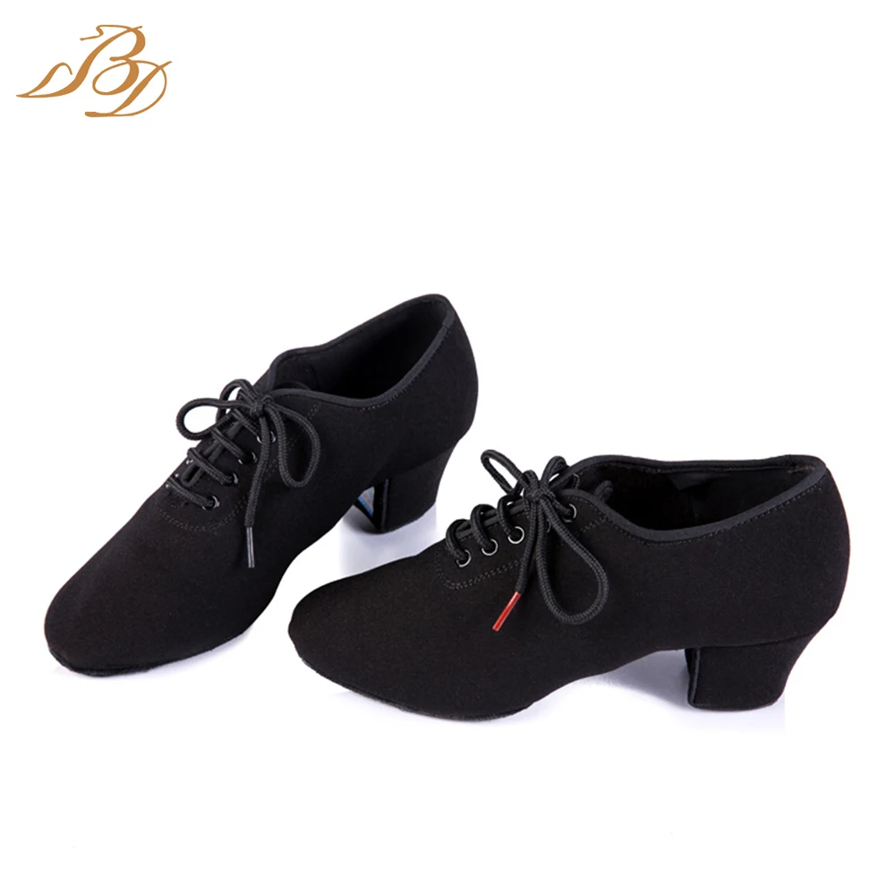 BD Dance Elegant Party Shoes for Women Latin Dance Shoes Practice Girls Child Tango Shoes Adult Social Soft Female PracticeT1-B