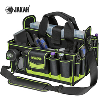 40-POCKETS Tool Tote, Tool Bag Organizer, Electrician Tool Bag, HVAC Tool Bag, Tool Caddy, Tool Bags for Electricians