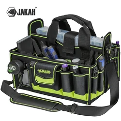 40-POCKETS Tool Tote, Tool Bag Organizer, Electrician Tool Bag, HVAC Tool Bag, Tool Caddy, Tool Bags for Electricians