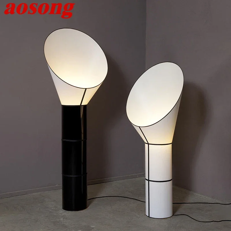 AOSONG Nordic Modern Floor Lamps creativity Horn Living Rooms Bedrooms Hotels Villas Minimalist Artistic Lighting Fixtures