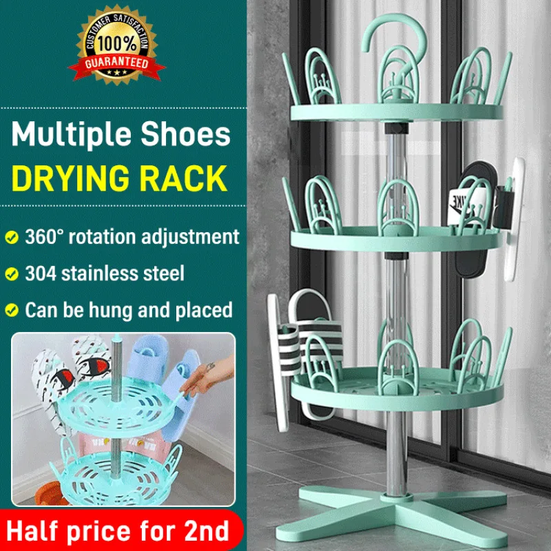 Multifunctional Shoe Storage and Drying Rack for Your Home