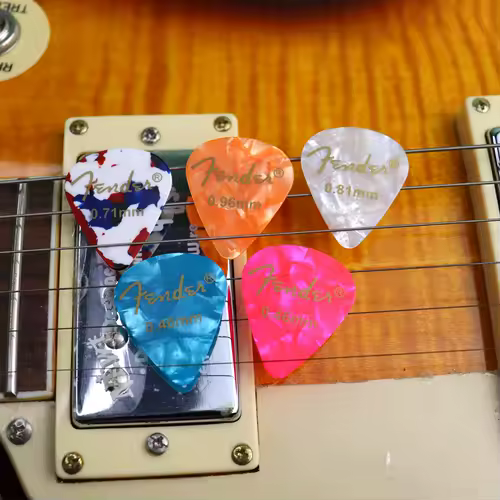 20&50&100 Pcs Acoustic Electric Guitar Picks Plectrum Celluloid Guitar Picks Accessories with Box Thickness 0.46mm-0.96mm - Image 6