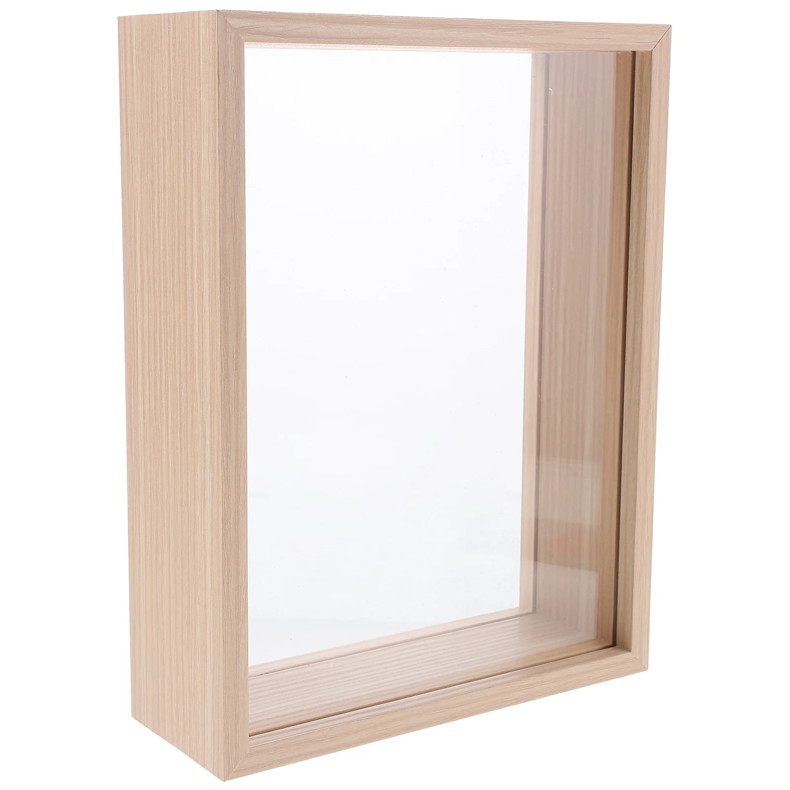 إطار لوازم صندوق الظل مقاس 8 بوصة إطار صورة صندوق الظل لصور الزهور المجففة ديكور غرفة نوم المنزل العتيق #3