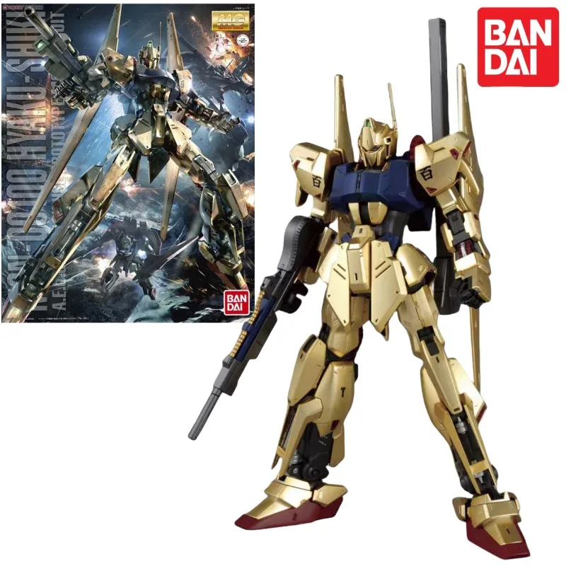 

Bandai Anime Model GUNDAM MG 1/100 MSN-00100 HYAKU-SHIKI Genuine Assembly Toys Action Figure Gifts Collectible Ornaments Kids