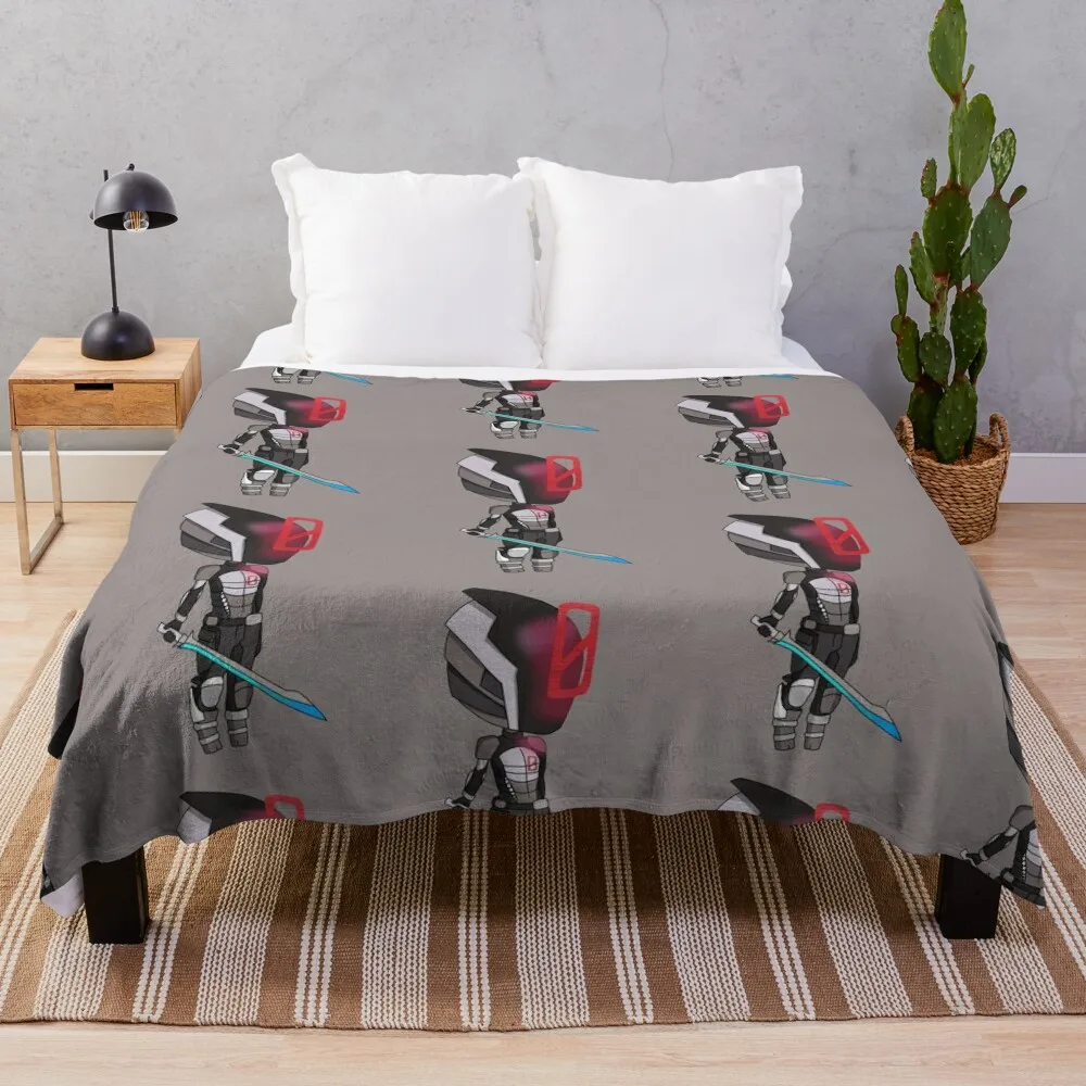 

Zero Chibi Throw Blanket Bed Fashionable wednesday Plaid on the sofa Blankets