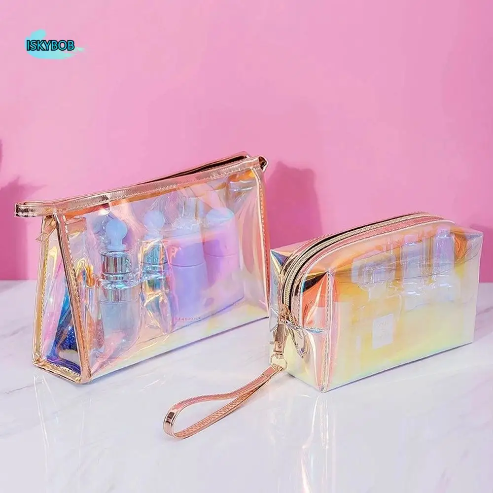 

Waterproof Storage Bag Women Tote Make Up Brush bag Beauty Toiletry Organizer Zipper Makeup Pouch Wash Bag Travel Cosmetic Bag