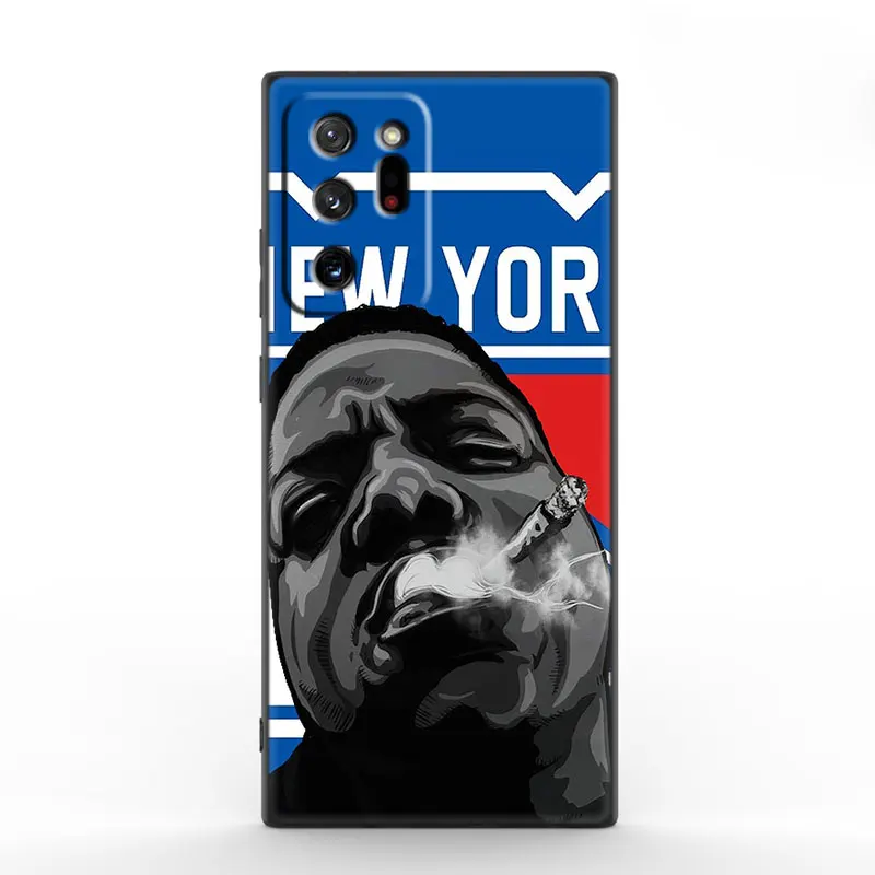 Hip Hop The Notorious Biggie Smalls Black Case For Samsung M14 M13 M12 M54 M53 M52 M33 M04 M23 Note 10 Plus 20 Ultra A6 A7 2018