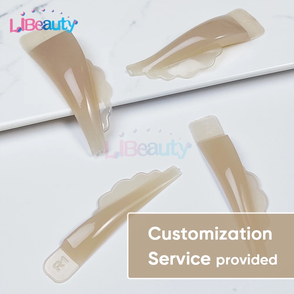 Libeauty Different Curl Free Glue Eyelash Perm Rod Sticky Lashes Rods Shield Lifting 3D Eyelash Curler Makeup & Accessories Tool