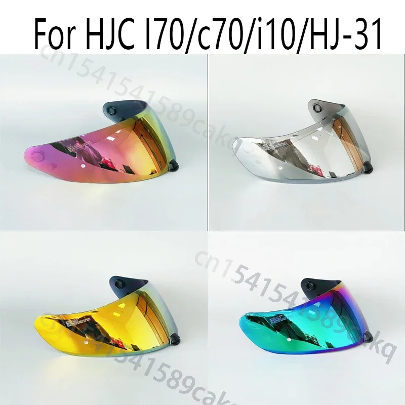 

Electric Car Helmet Full Face Helmet Helmet Lens Fit for HJC I70/c70/i10/HJ-31 PC Full Face Helmet Visor Mirror Lens