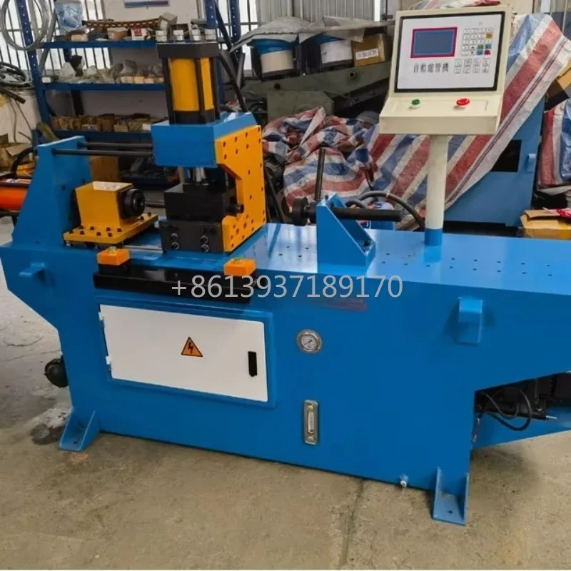 Auto Hydraulic Pipe End Necking Shrinking Shrinked Flaring Reducer Machine