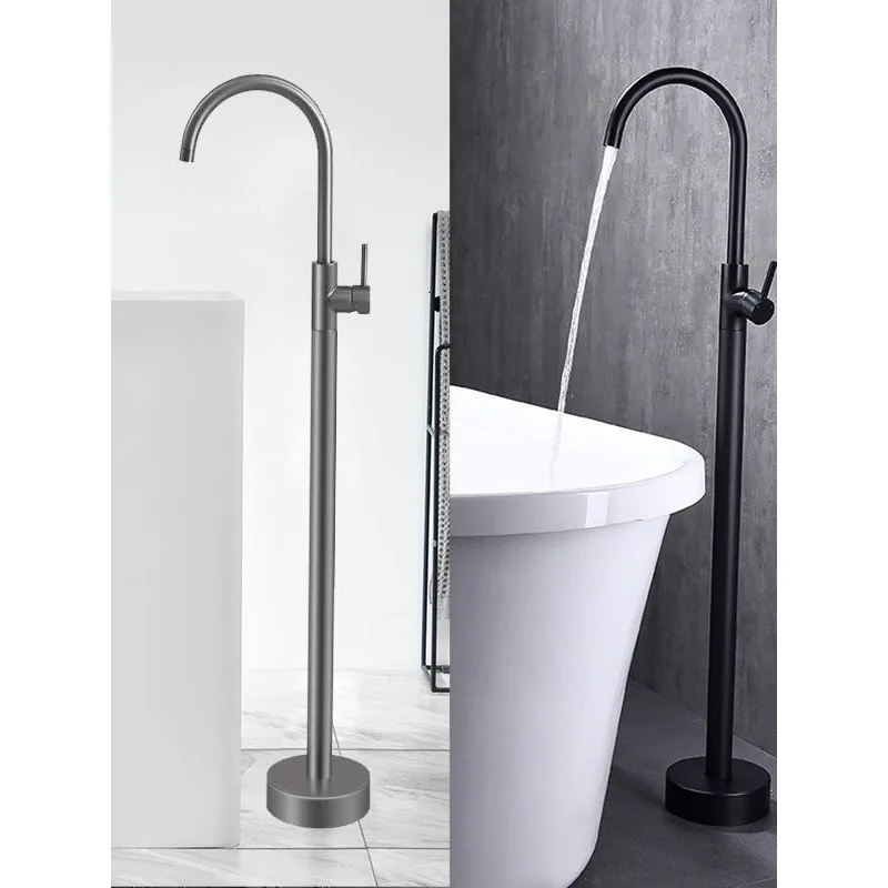 Floor Standing Basin Mixer Tap Hot Cold Water Mixer Valve for Bathroom Sink Hotel Home Use