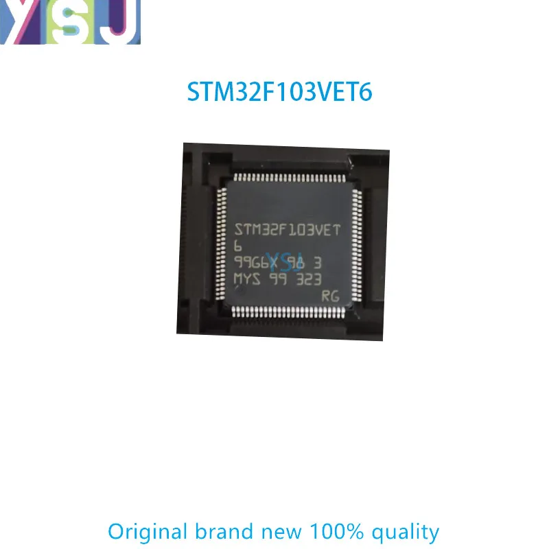 STM32F103VET6	 IC MCU 32BIT 512KB FLASH 100LQFP