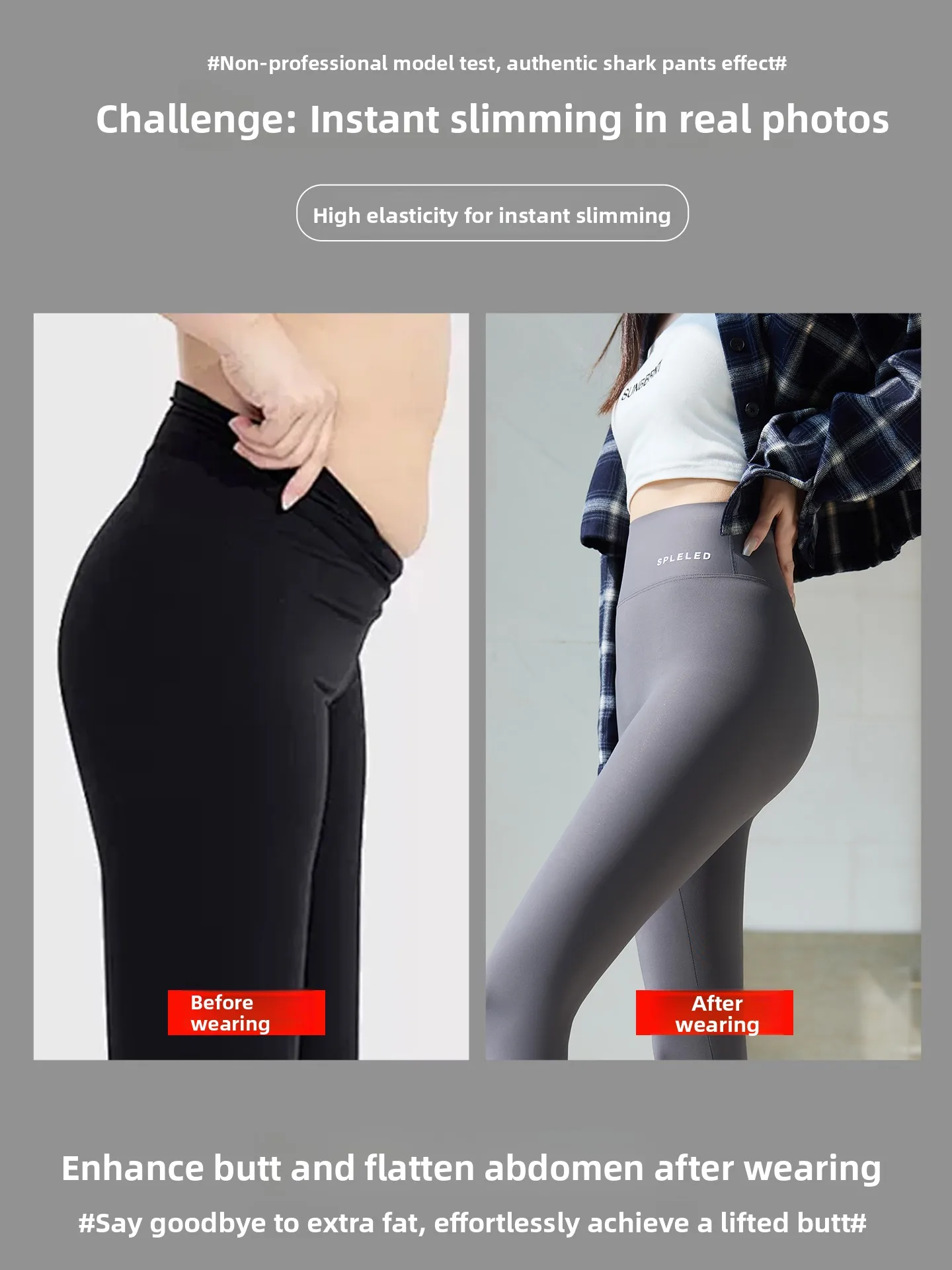 Pantalones de Yoga de cintura alta para mujer, ropa de abrigo para levantamiento de glúteos y Control de barriga, pantalones de Arca Sle para primavera y otoño