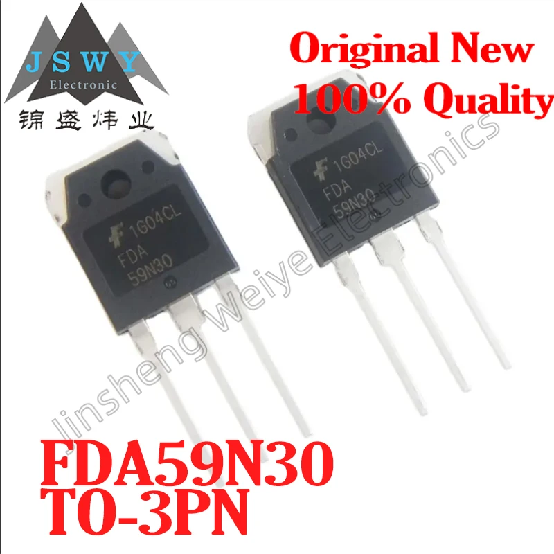 

(5/20pcs) FDA59N30 TO-3P/N-Channel Field Effect Tube/300V59A/New Original Stock Electronics