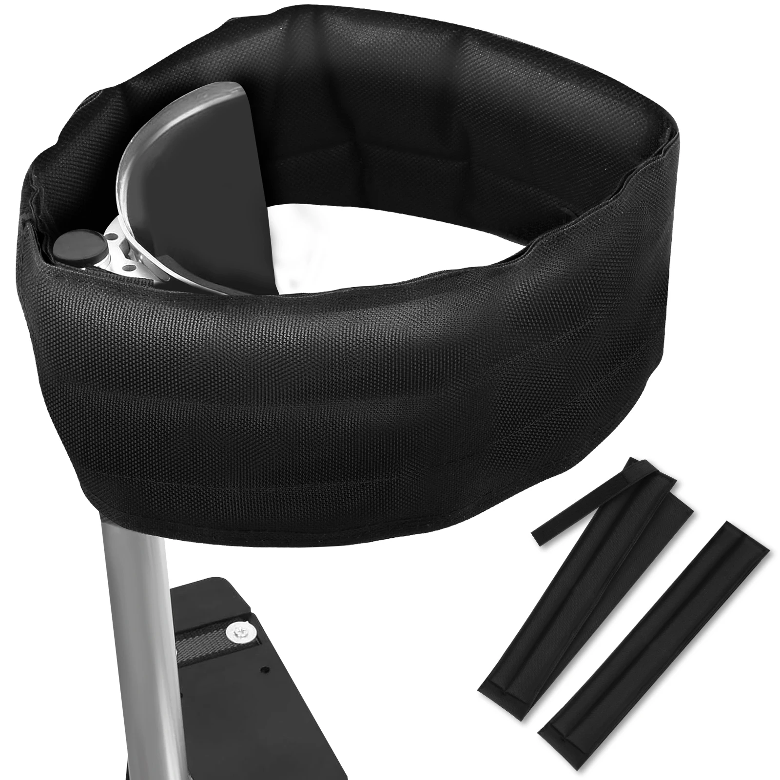 Imagem -04 - Dry Wall Stilt Strap Nylon Drywall Stilt Leg Band Ajustável Wide Padded Substituição de Perna Lavável Pcs