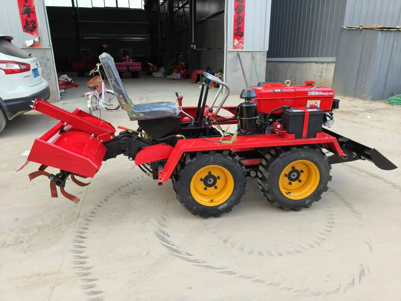 Traktor Terlacak Diesel Multi Fungsi, Pembudidaya Terlacak Mesin Pertanian, Jual Panas 50HP