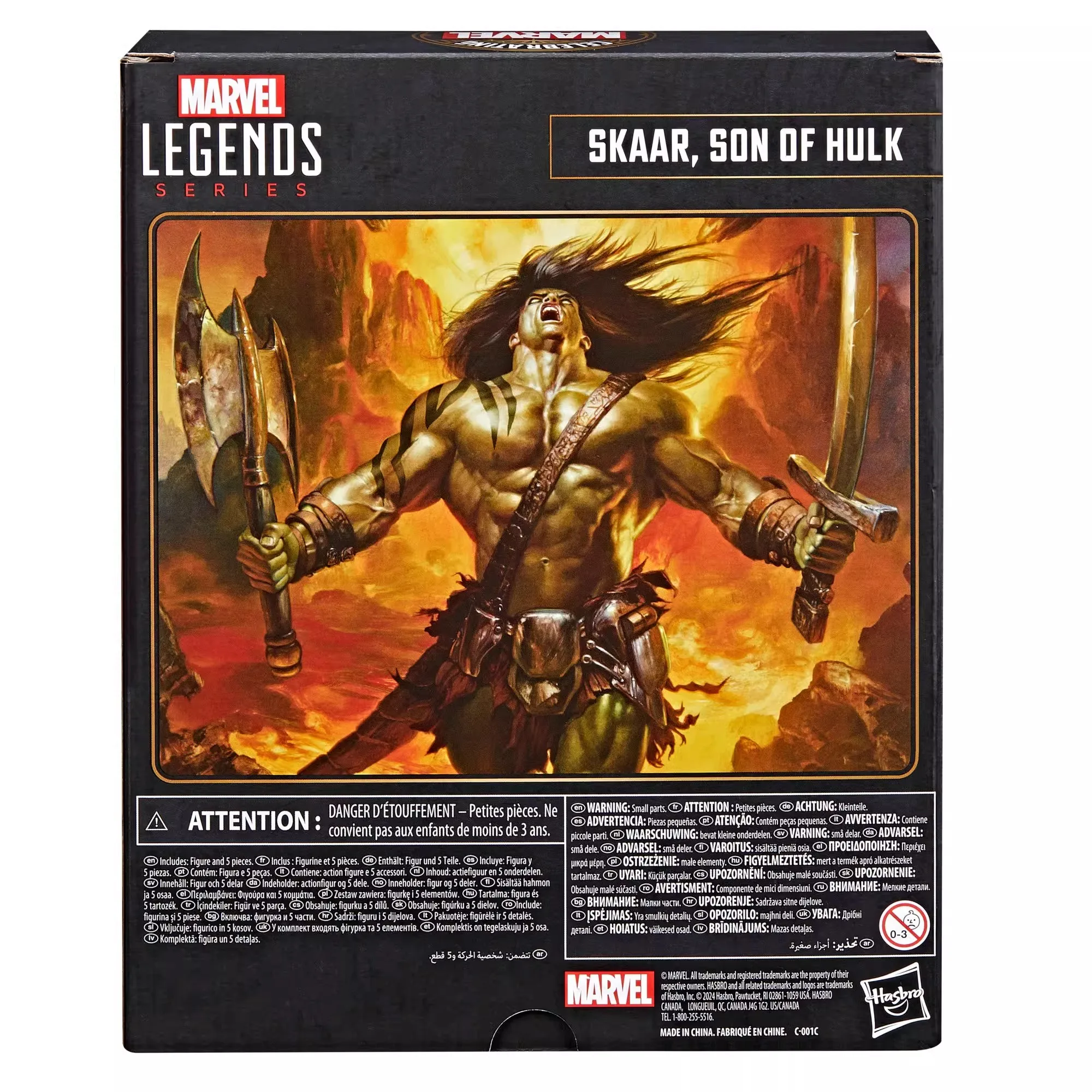 Auf Lager Original Hasbro 85th Anniversary Marvel Legends Skar Son of Hulk Anime Figur Action Figur Modell Sammlung Spielzeug Jungen