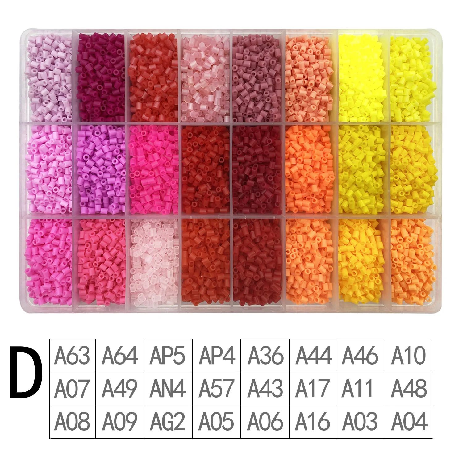 2.6 Hama Beads 24000PCs Pixel Puzzle Perler Iron Beads for kids Hama Beads Diy High Quality Handmade Gift toy Fuse Beads