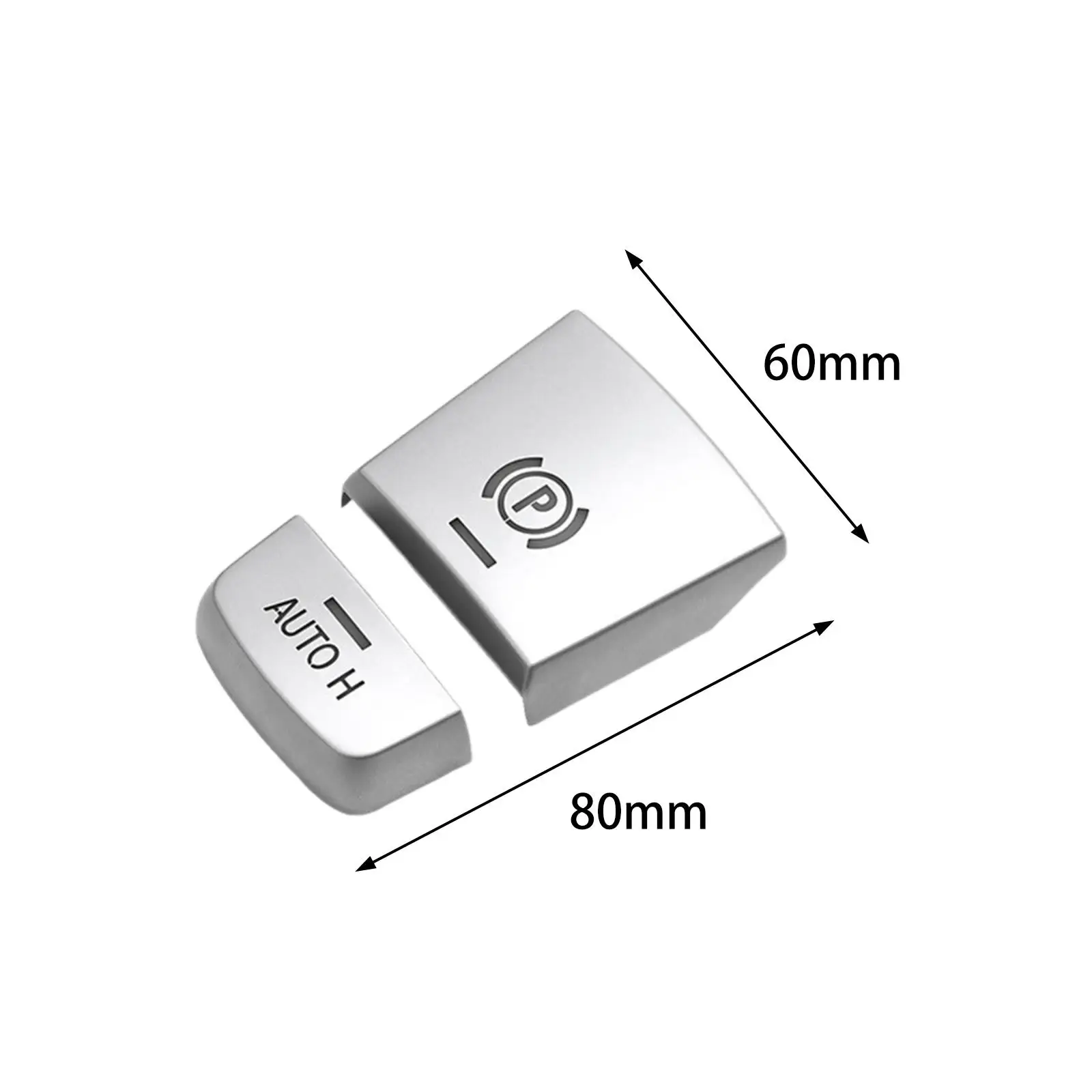 فرملة اليد زر ملصق الفرامل التبديل زر مائي لسيارات BMW x6 2015-2018