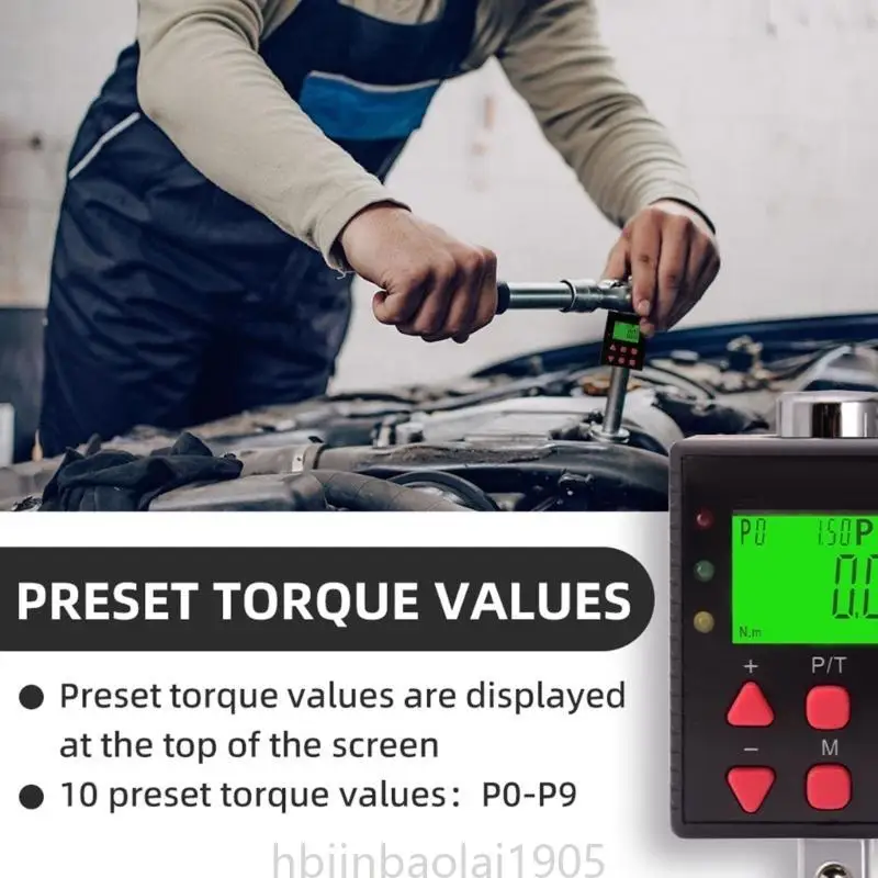

E74E Digital Torque Meter Digital Torque Adapter Perfect for Bicycle Maintenance and Assembly for Enhanced Productivity